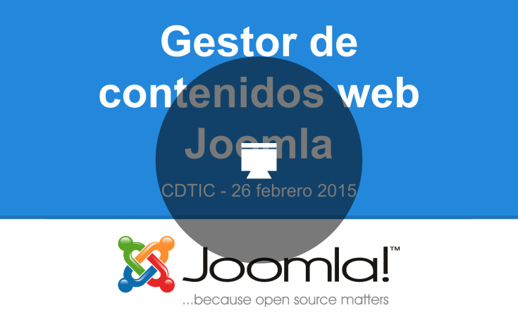 Presentación del Taller sobre Joomla