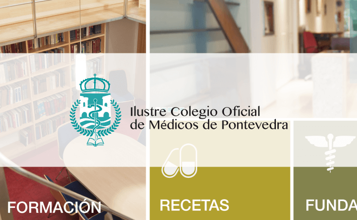 Web para el Colegio Profesional de Médicos de Pontevedra